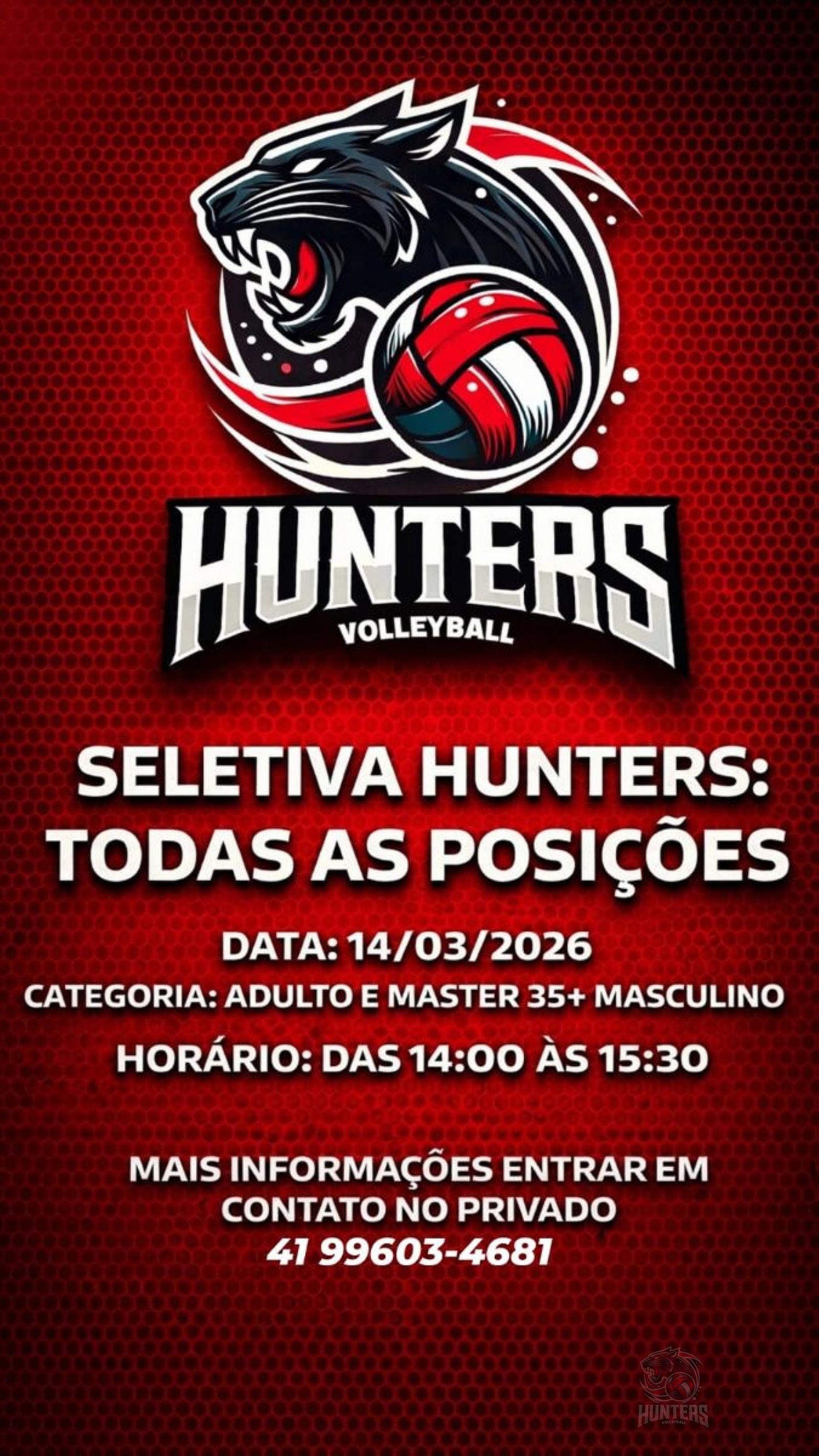 Seletiva Hunters